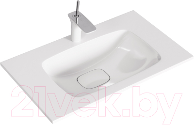 Тумба с умывальником Aqwella Malaga 75 / ACC0175W