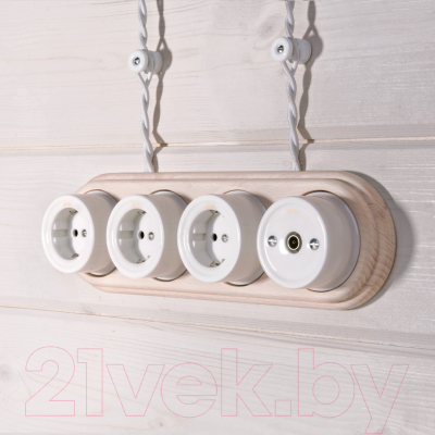 Кабель Werkel W6452501 ретро витой 2x1.5 / a050778