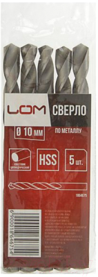 Набор сверл LOM 1864675