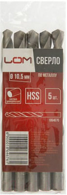 Набор сверл LOM 1864676