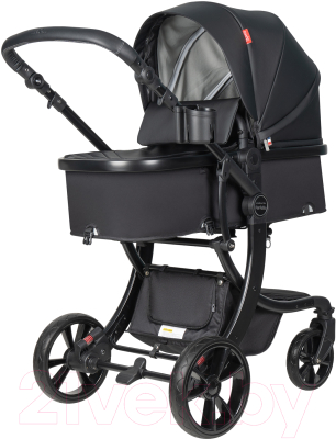Детская универсальная коляска Aimile Original Autumn 2 в 1 / AA-1 (парижская ночь) - фото