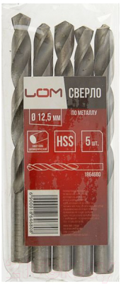 Набор сверл LOM 1864680