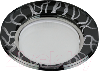 Точечный светильник ЭРА DK80 WH/BK / Б0019575 - фото