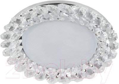 Точечный светильник ЭРА DK84 CH/WH / Б0020573 - фото