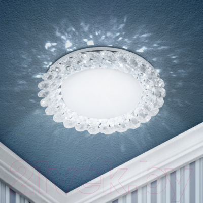 Точечный светильник ЭРА DK84 CH/WH / Б0020573