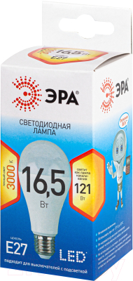 Лампа ЭРА LED A65-16.5W-827-E27 / Б0048358