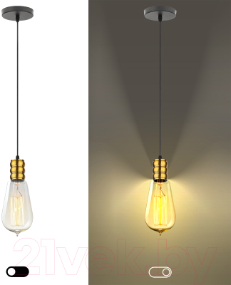 Потолочный светильник ЭРА PL13 E27-3 GB / Б0048524