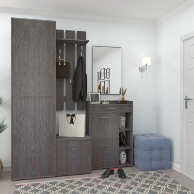 Вешалка для одежды Кортекс-мебель Лара ВП1