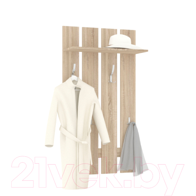 Вешалка для одежды Кортекс-мебель Лара ВП2
