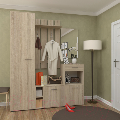 Вешалка для одежды Кортекс-мебель Лара ВП2