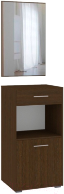 Секция в прихожую Кортекс-мебель Лара СП4 (венге) - фото