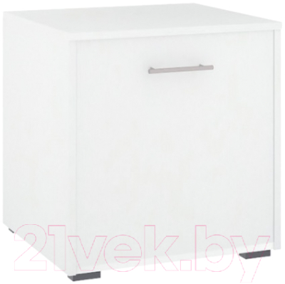 Тумба в прихожую Кортекс-мебель Лара ТП1 (белый) - фото