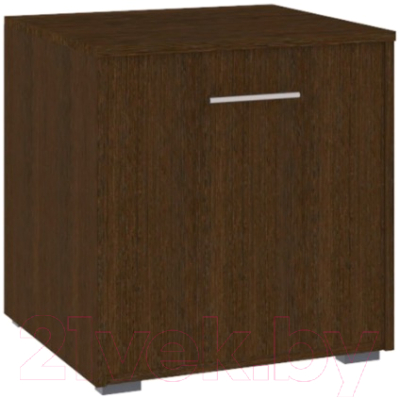 Тумба в прихожую Кортекс-мебель Лара ТП1 (венге) - фото