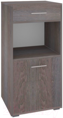 Тумба в прихожую Кортекс-мебель Лара ТП2 (береза) - фото