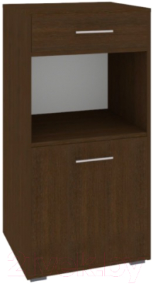 Тумба в прихожую Кортекс-мебель Лара ТП2 (венге) - фото