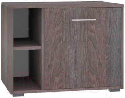 Тумба в прихожую Кортекс-мебель Лара ТП3 (береза) - фото