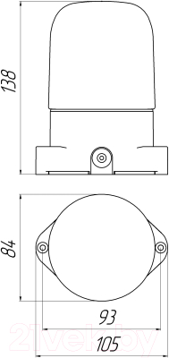 Светильник ЖКХ ЭРА НББ 01-60-001 / Б0048030