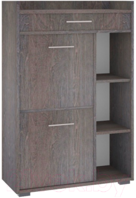 Тумба в прихожую Кортекс-мебель Лара ТП4 (береза) - фото