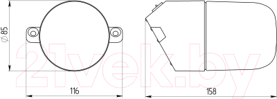 Светильник ЖКХ ЭРА НББ 01-60-002 / Б0048407