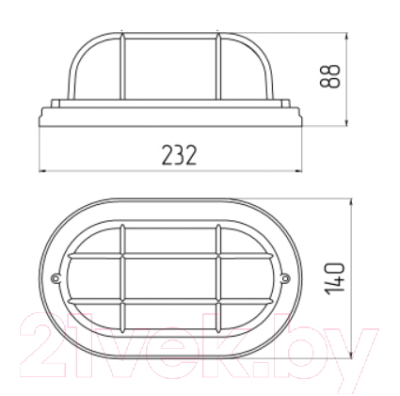 Светильник ЖКХ ЭРА Кантри НБО 04-60-012 / Б0048417