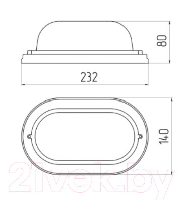 Светильник ЖКХ ЭРА Кантри НБО 04-60-021 / Б0048248