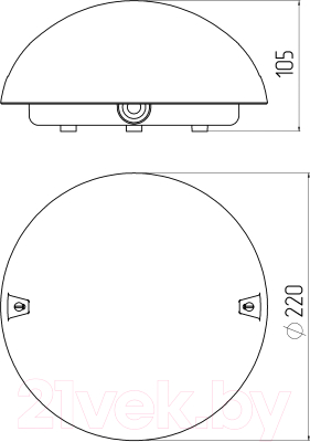 Светильник ЖКХ ЭРА Сириус НБП 06-60-001 / Б0048029