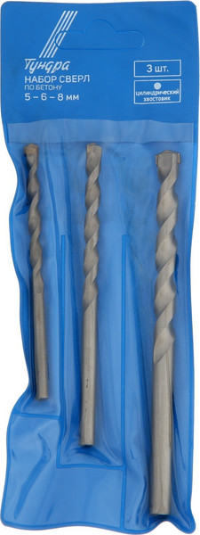 Набор сверл Tundra По бетону / 2580609