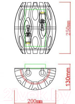 Бра Rivoli Mitzi 4079-402 / Б0047920