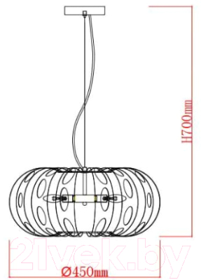 Люстра Rivoli Mitzi 4079-203 / Б0047918