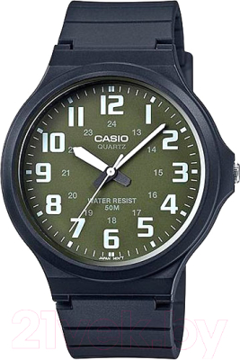 Часы наручные мужские Casio MW-240-3B - фото