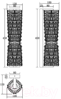 Бра Maytoni Coil MOD125WL-L6CH3K