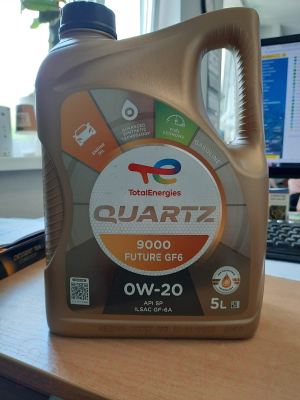 Моторное масло Total 9000 Future GF6 0W20 / 223757