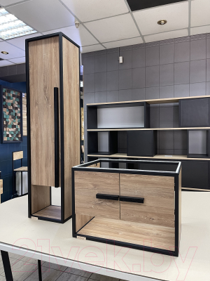 Шкаф-пенал для ванной Дабер 016 / СТ16.0.2.6