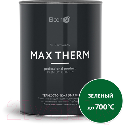 Эмаль Elcon Термостойкая до 600C