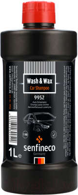 Высококонцентрированное моющее средство Senfineco Car Wash and Wax Shampoo / 9952 - фото