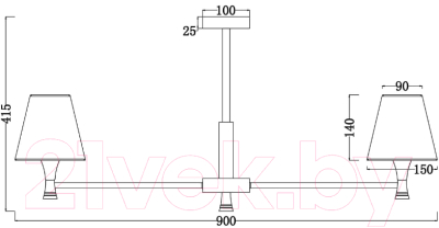 Люстра Freya Perfetto FR5098PL-08BBS