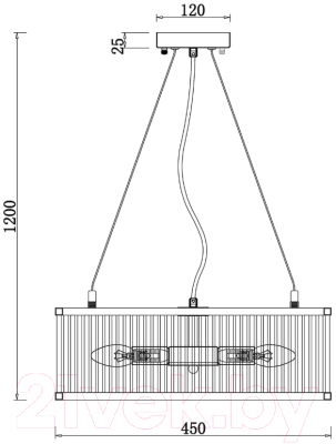 Люстра Freya Savoy FR5053PL-06BS