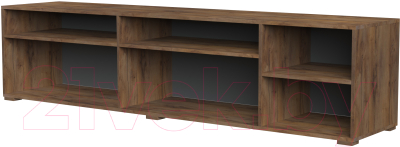 Тумба Bravo Мебель Рио ТВ 2000 (таксус/смоки софт)