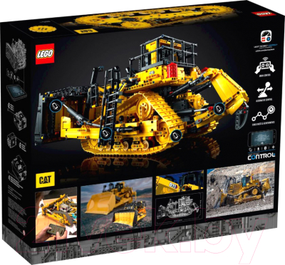 Конструктор управляемый Lego Technic Бульдозер Cat на пульте управления 42131 - фото