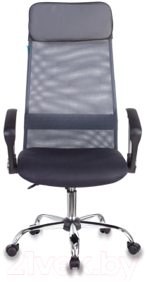 Кресло офисное Бюрократ KB-6N (темно-серый TW-04 TW-12/хром)
