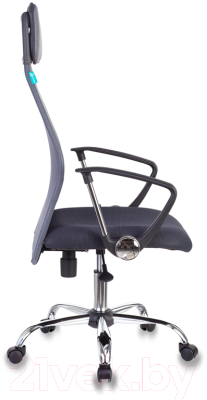 Кресло офисное Бюрократ KB-6N (темно-серый TW-04 TW-12/хром)