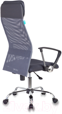 Кресло офисное Бюрократ KB-6N (темно-серый TW-04 TW-12/хром)