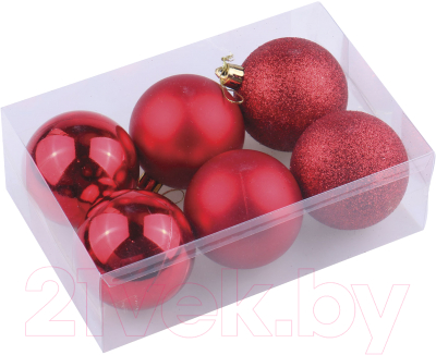 Набор шаров новогодних Золотая сказка 590865 - фото