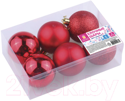 Набор шаров новогодних Золотая сказка 590865