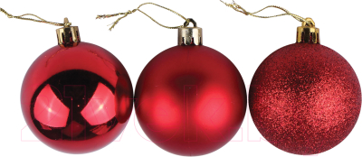 Набор шаров новогодних Золотая сказка 590865