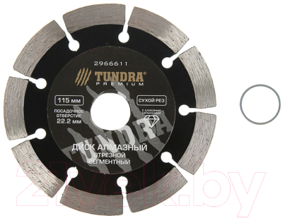 Отрезной диск алмазный Tundra 2966611 - фото