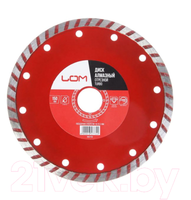 Отрезной диск алмазный LOM 1857732 - фото