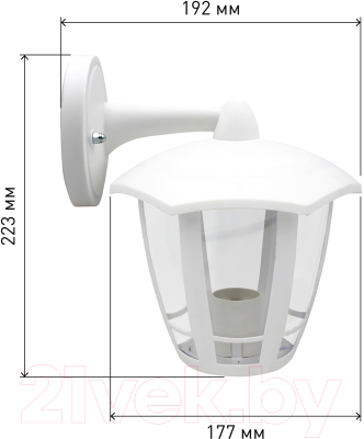 Бра уличное ЭРА Дели3 НБУ 07-40-004 / Б0051198