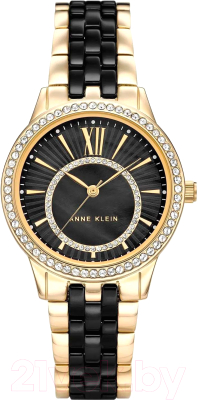 Часы наручные женские Anne Klein 3672BKGB - фото