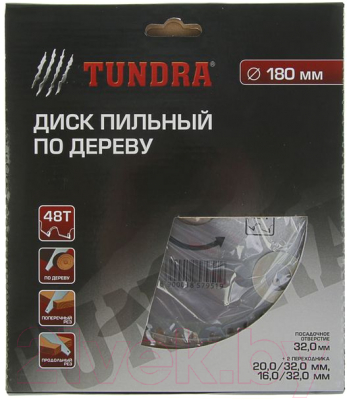 Пильный диск Tundra 1857951